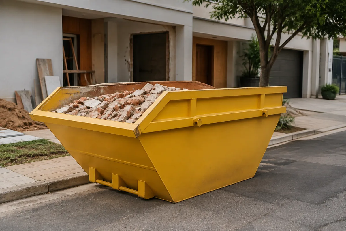 container para entulho